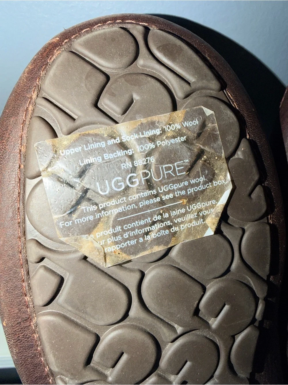 UGG Men’s Ascot Leather Slippers